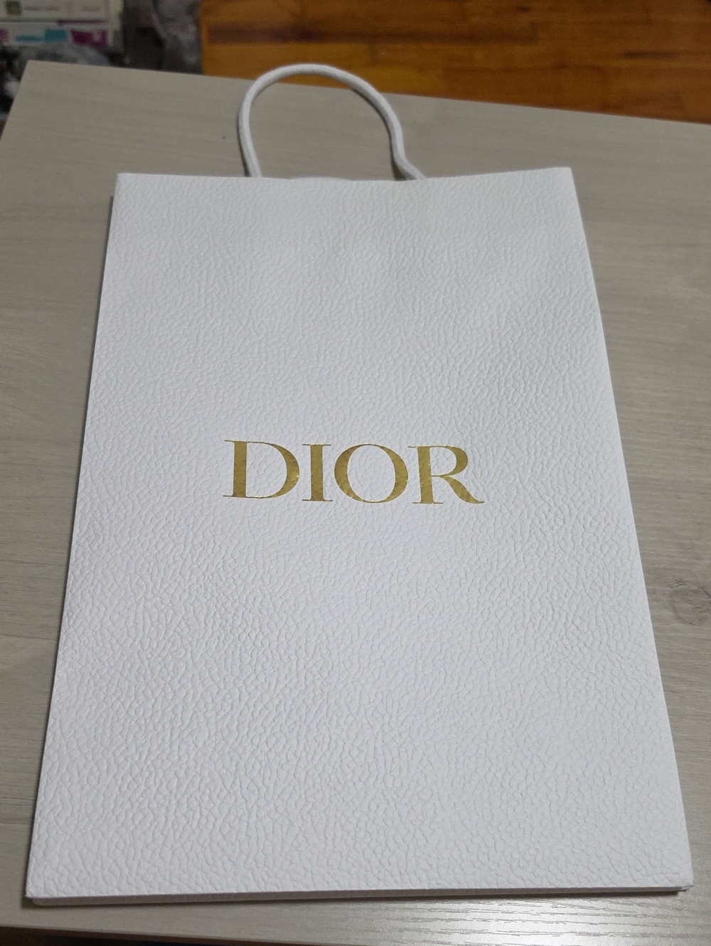 Dior White Shopping Box